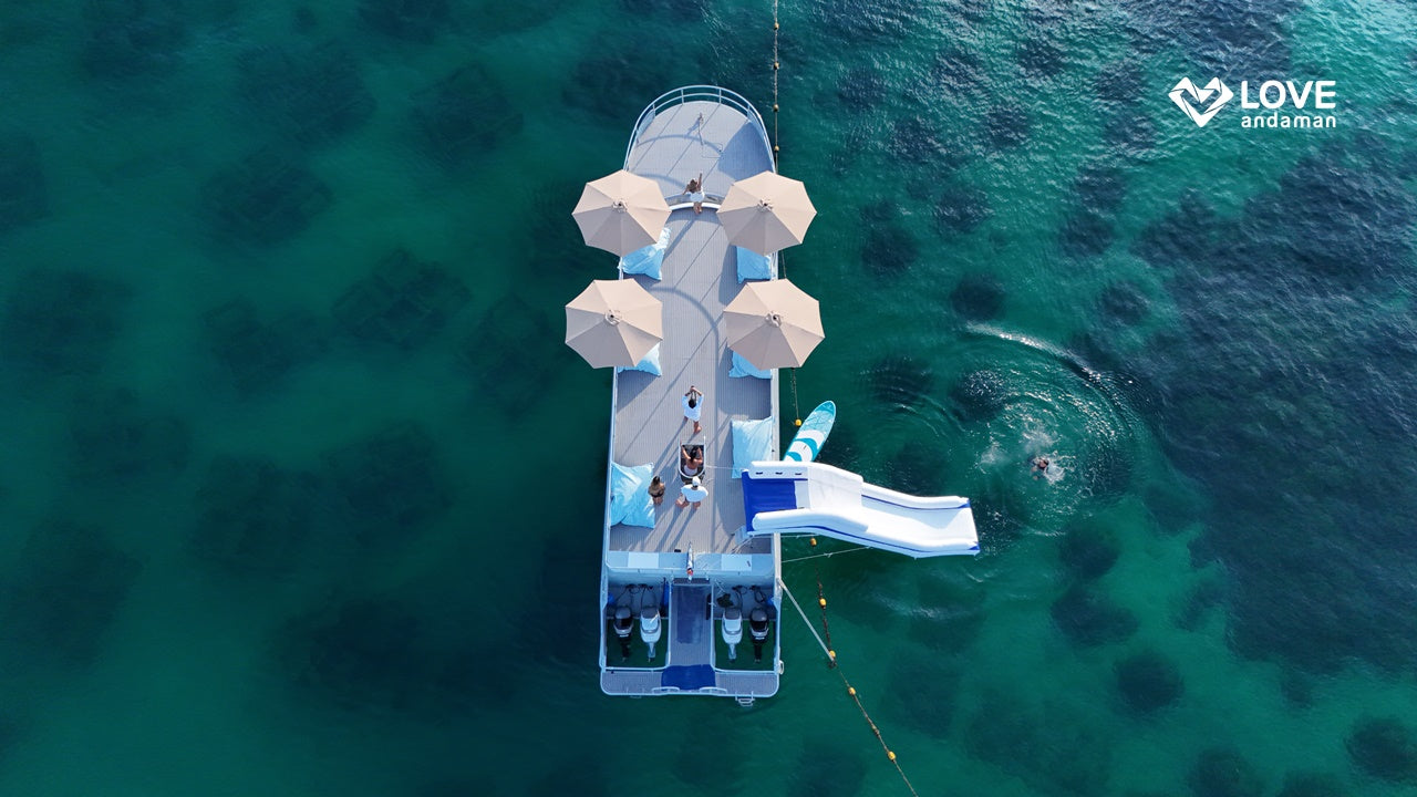 Phuket Phi-phi Islands Hopping tour New Product Launch! Luxury Fun Boat! (Mayabay + Maiton + Sunset + Philey lagoon Full Package With Long Tails)
