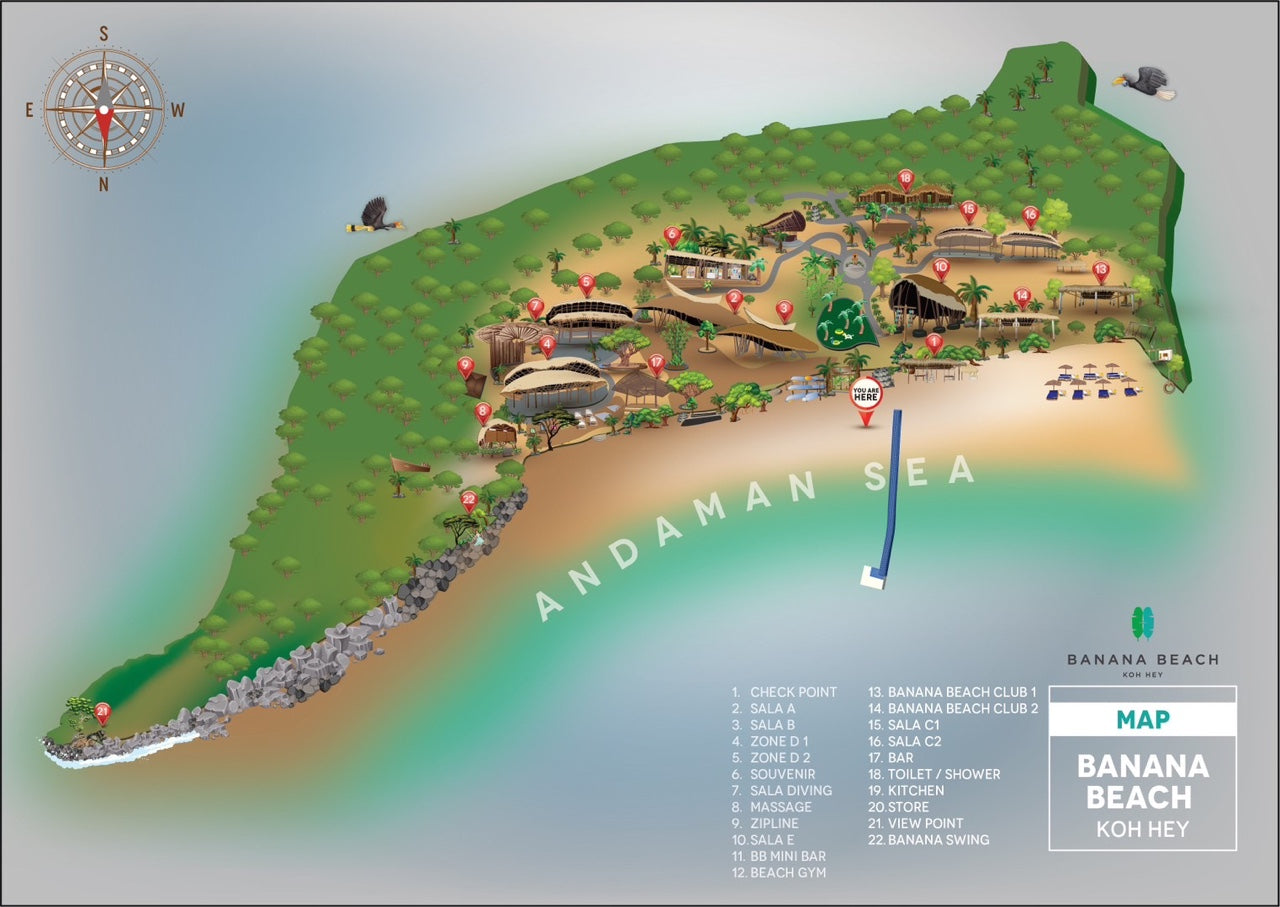 Phuket Banana Beach (Ko Hey) - Snorkeling Realx Beach and Activities