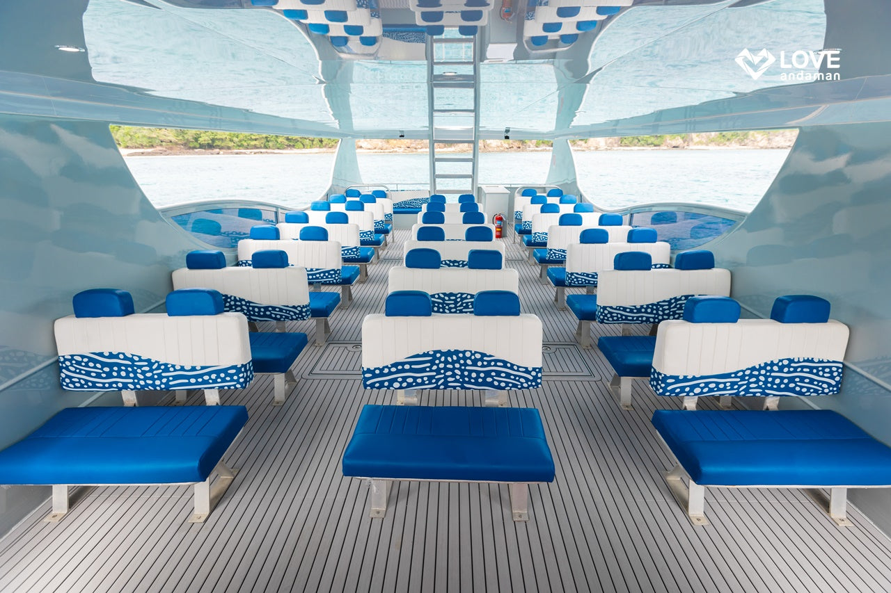 Phuket Phi-phi Islands Hopping tour New Product Launch! Luxury Fun Boat! (Mayabay + Maiton + Sunset + Philey lagoon Full Package With Long Tails)