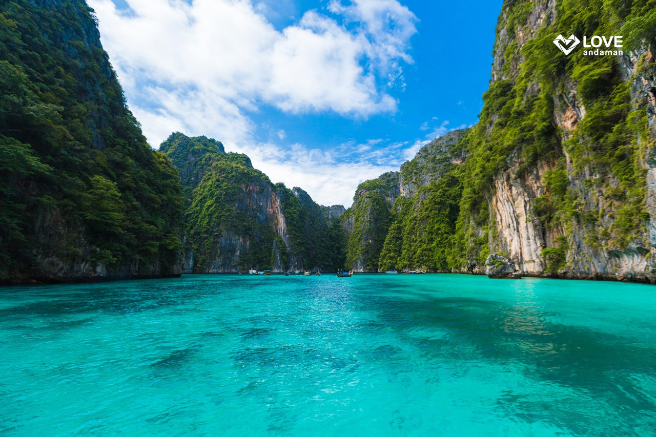 Phuket Phi-phi Islands Hopping tour New Product Launch! Luxury Fun Boat! (Mayabay + Maiton + Sunset + Philey lagoon Full Package With Long Tails)
