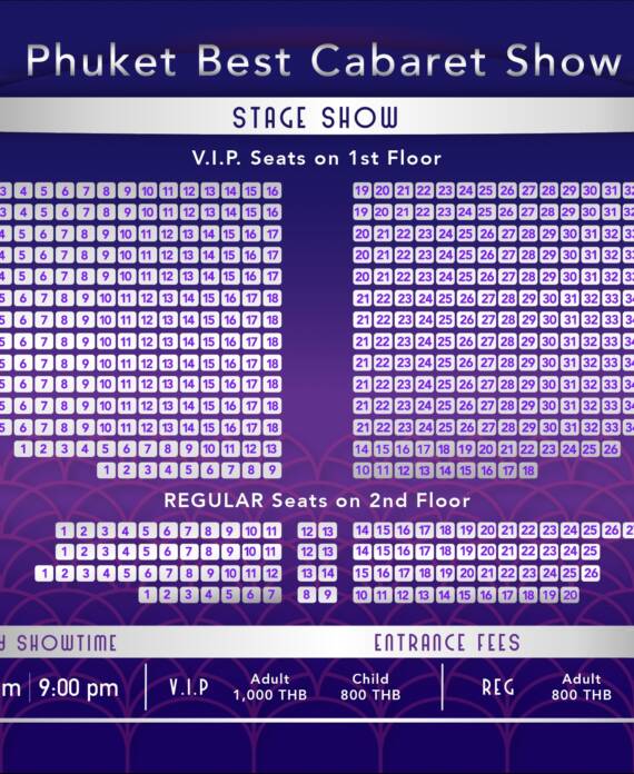 Phuket Thailand SIMON CABARET SHOW 2025