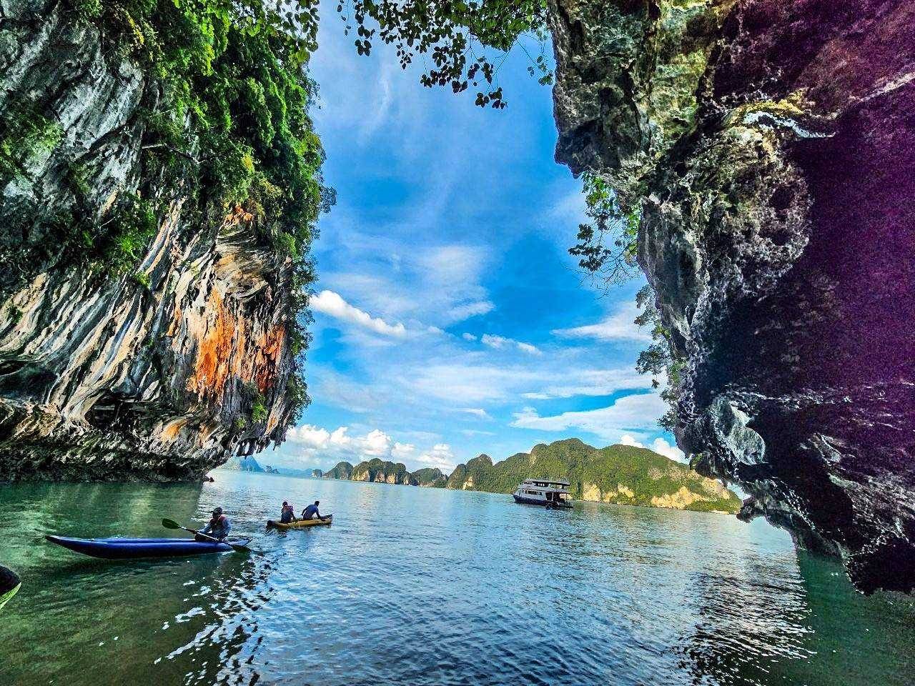 Phuket Thailand James Bond Island(Phang Nga Bay) Tour by Big Boat (60seats)