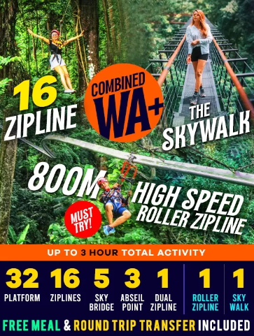 Phuket Thailand Hanuman world -Thailand's Biggest Zipline Park