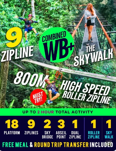 Phuket Thailand Hanuman world -Thailand's Biggest Zipline Park