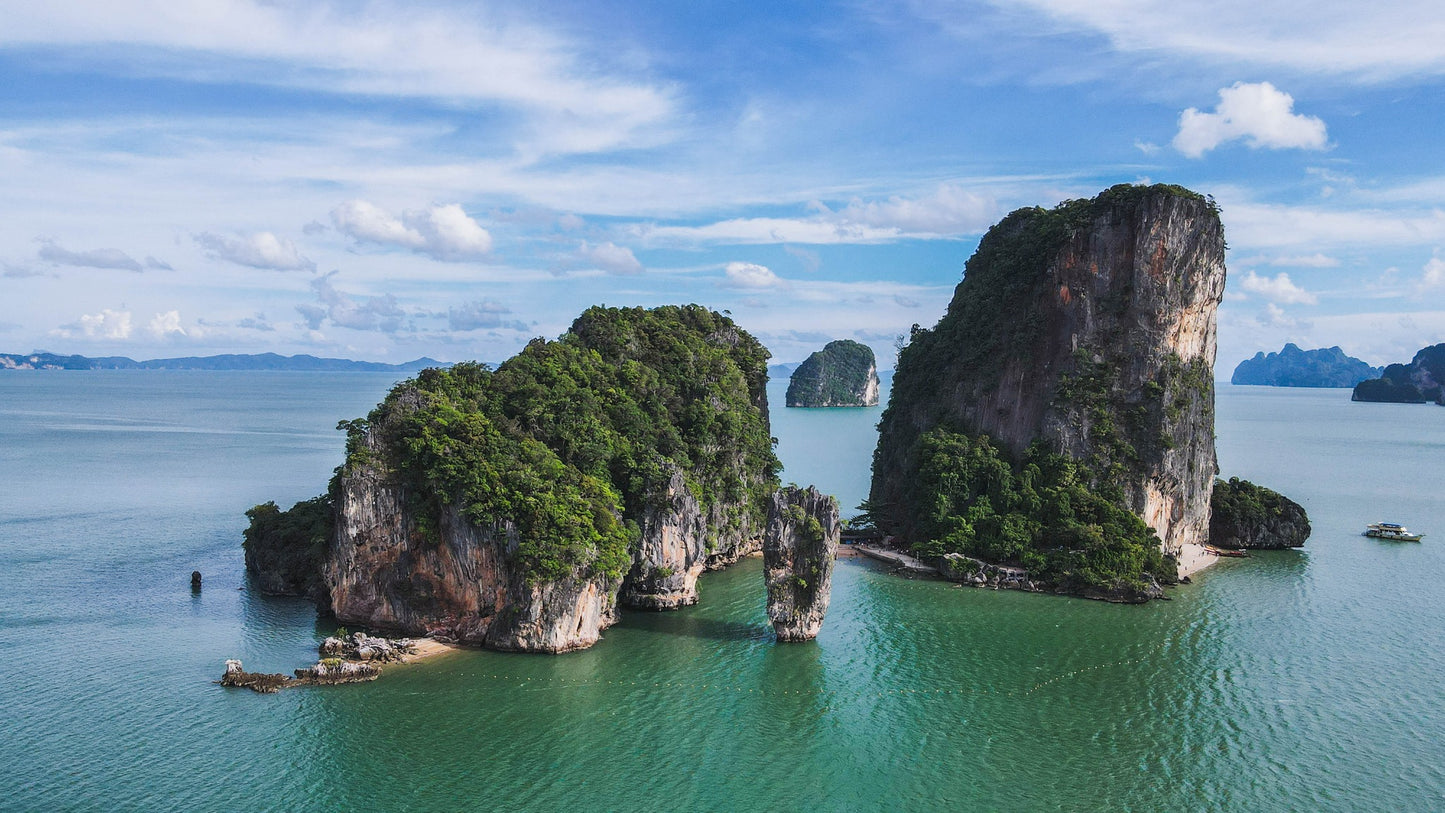 普吉岛 泰国 詹姆斯邦德岛（攀牙湾）豪华双体船之旅