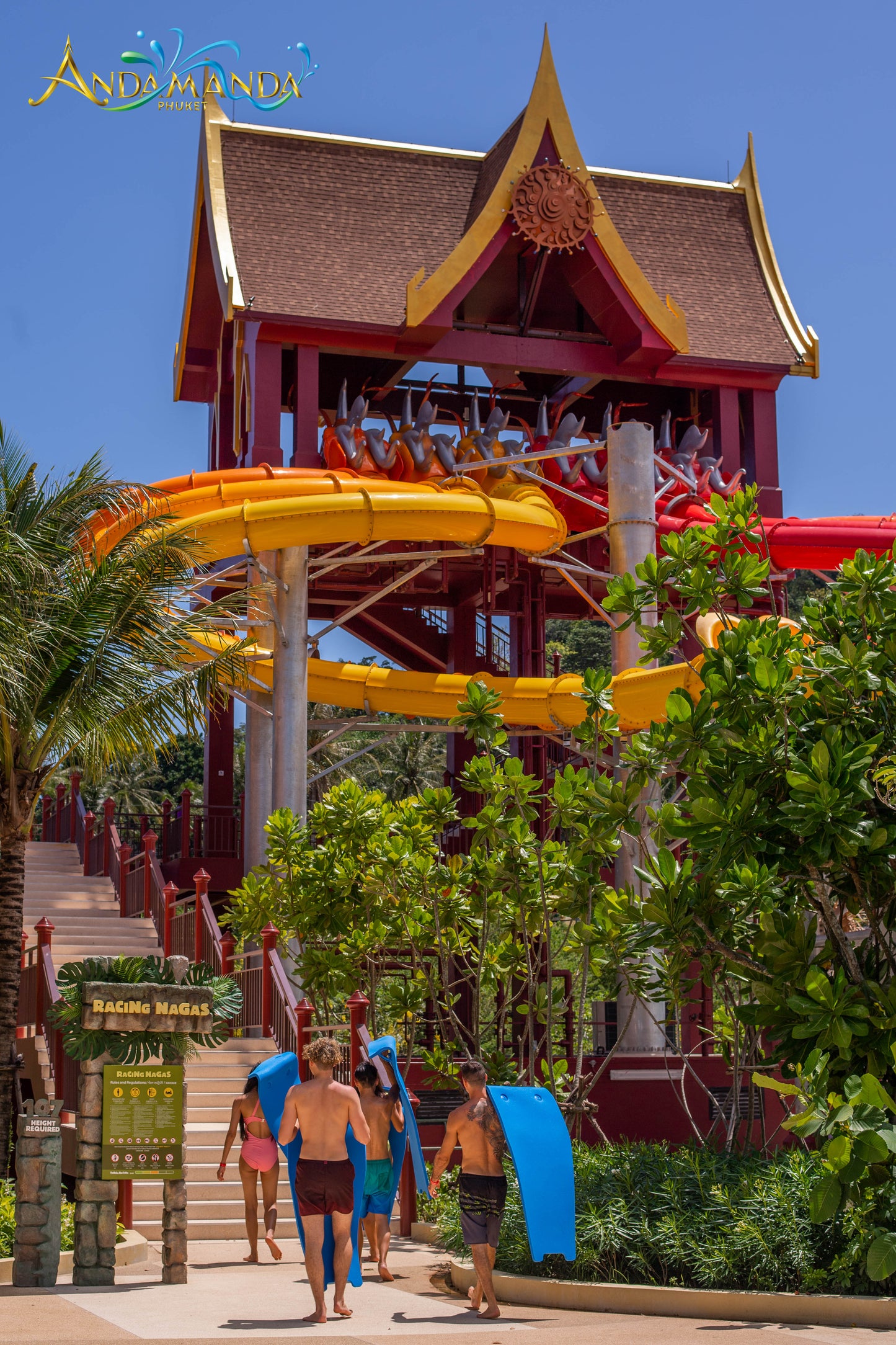 Phuket Thailand Andamanda Water Amusement Park 2023