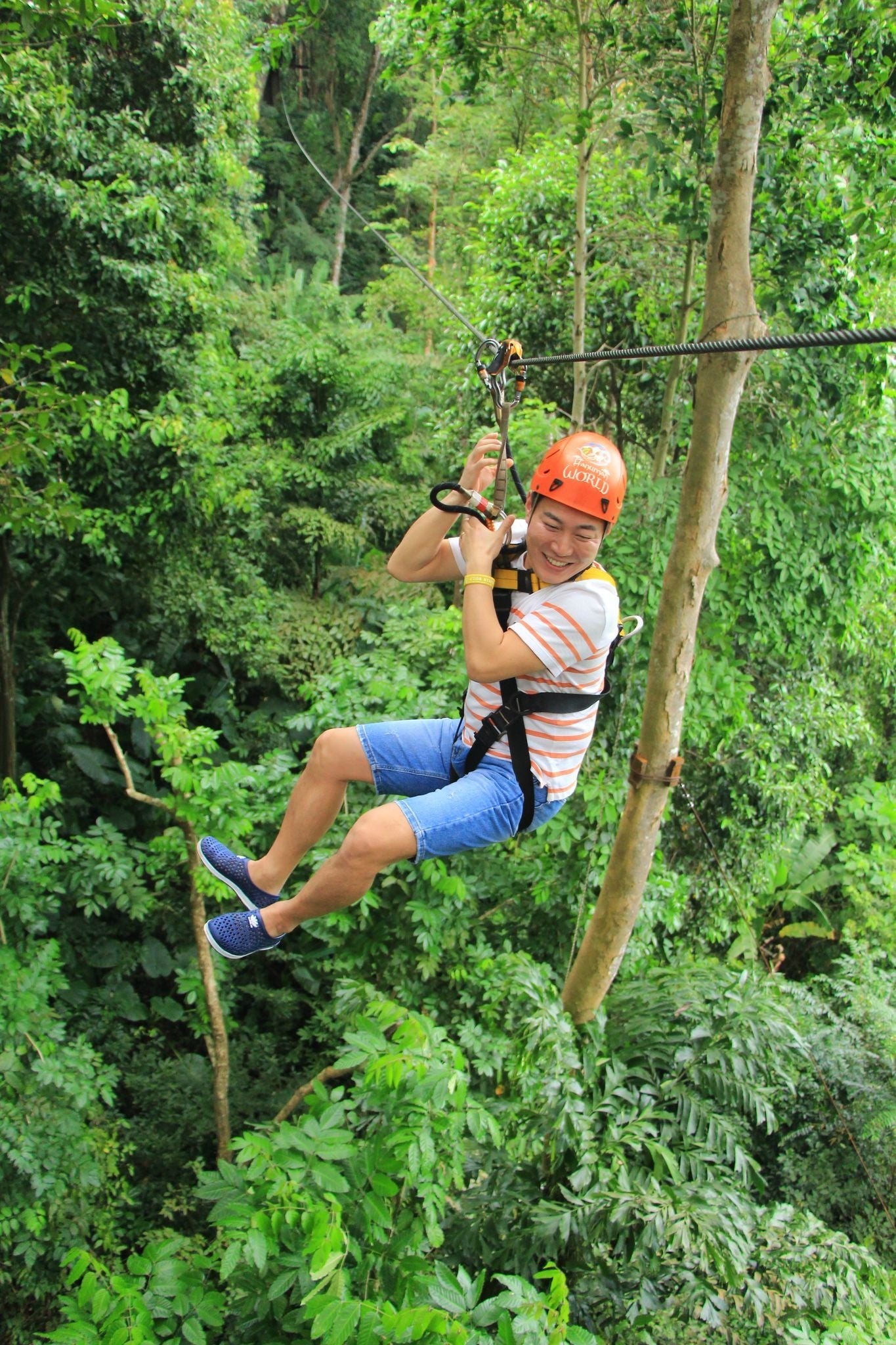 Phuket Thailand Hanuman world -Thailand's Biggest Zipline Park