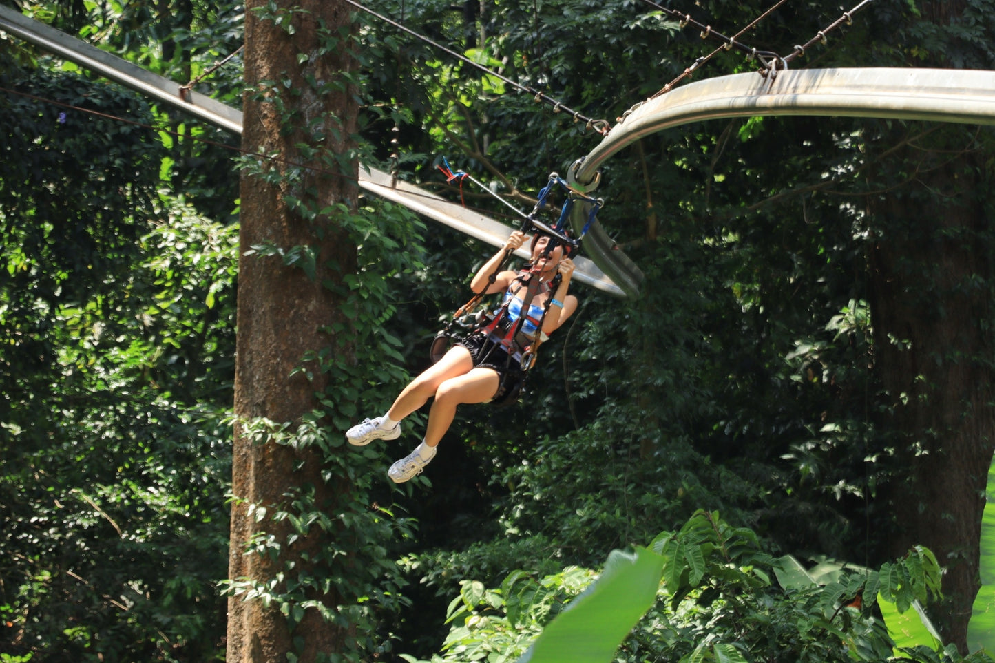 Phuket Thailand Hanuman world -Thailand's Biggest Zipline Park