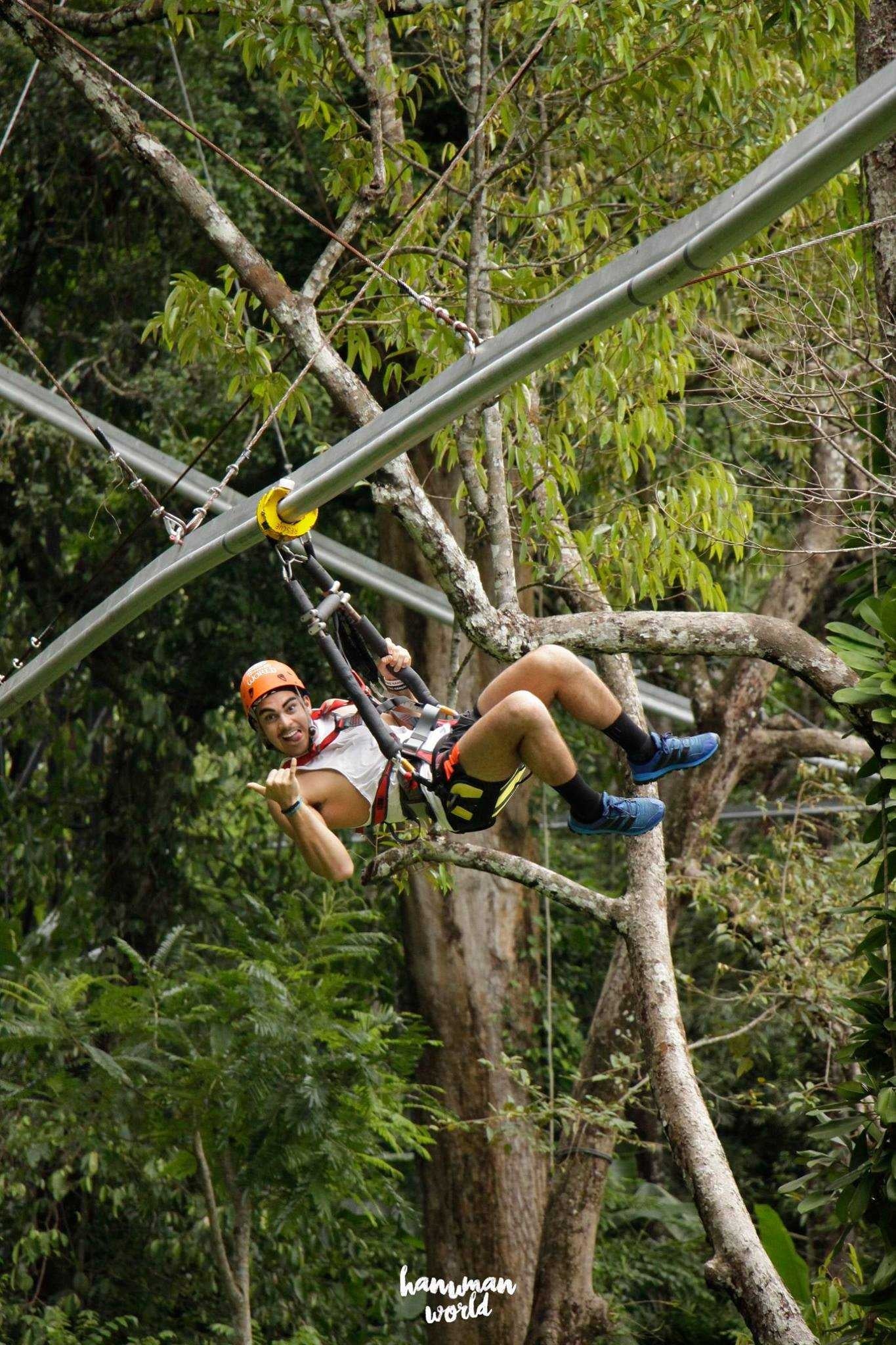 Phuket Thailand Hanuman world -Thailand's Biggest Zipline Park