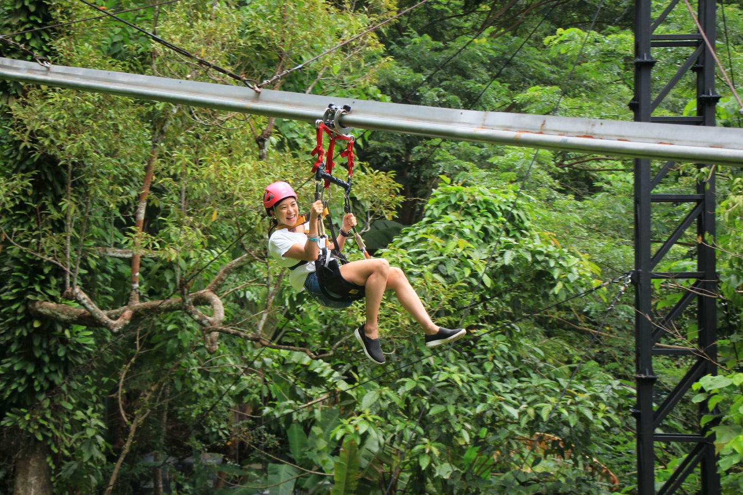 Phuket Thailand Hanuman world -Thailand's Biggest Zipline Park